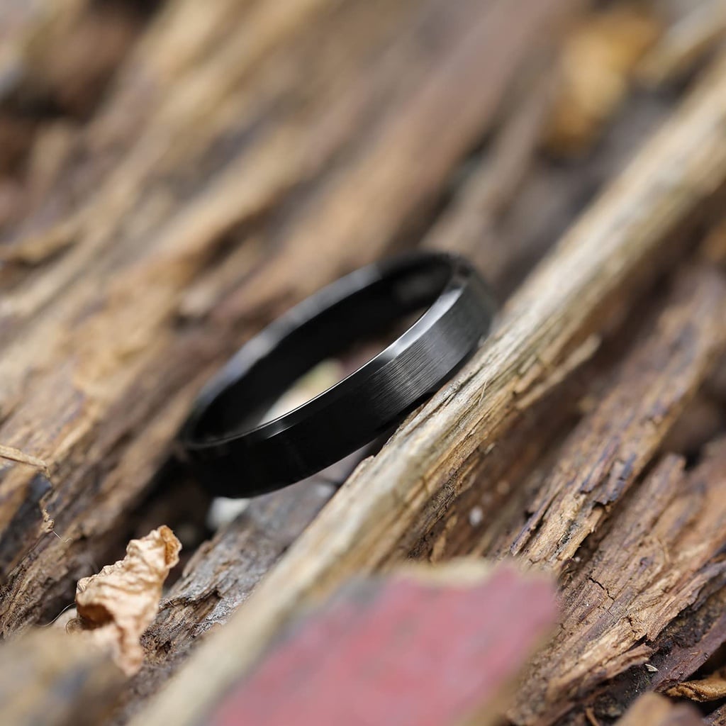 Picture of Titanium steel finger Ring for men - Black
