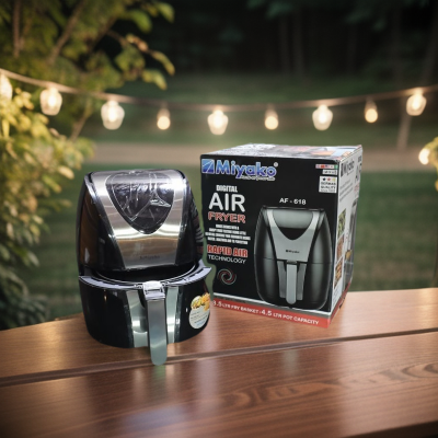 Picture of Miyako Digital Electric Air Fryer AF-618 | 3.5 Ltr Fry Basket | 4.5 Ltr Pot Capacity Multicolor