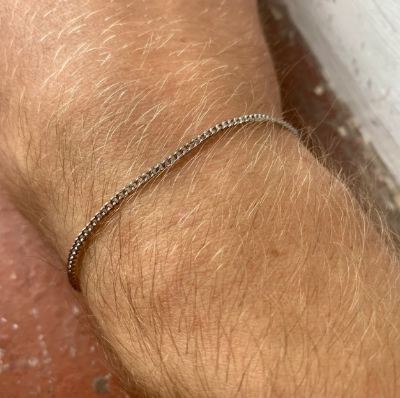 Picture of Stylish Bracelet for Men-Stainless Steel Bracelet - Silver