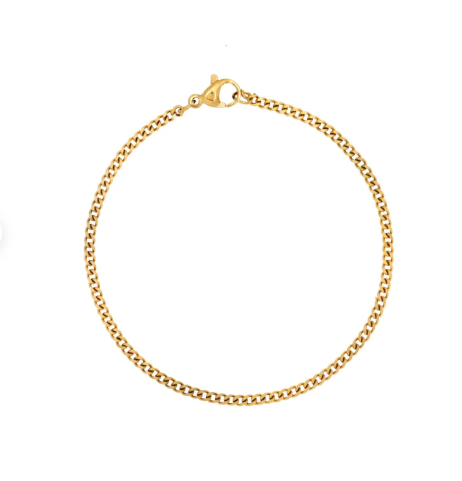 Picture of Men stylish Hip Hop Bracelet- New Fashion Bracelet - Gold