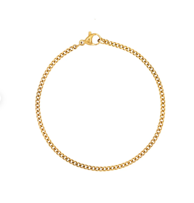 Picture of Men stylish Hip Hop Bracelet- New Fashion Bracelet - Gold