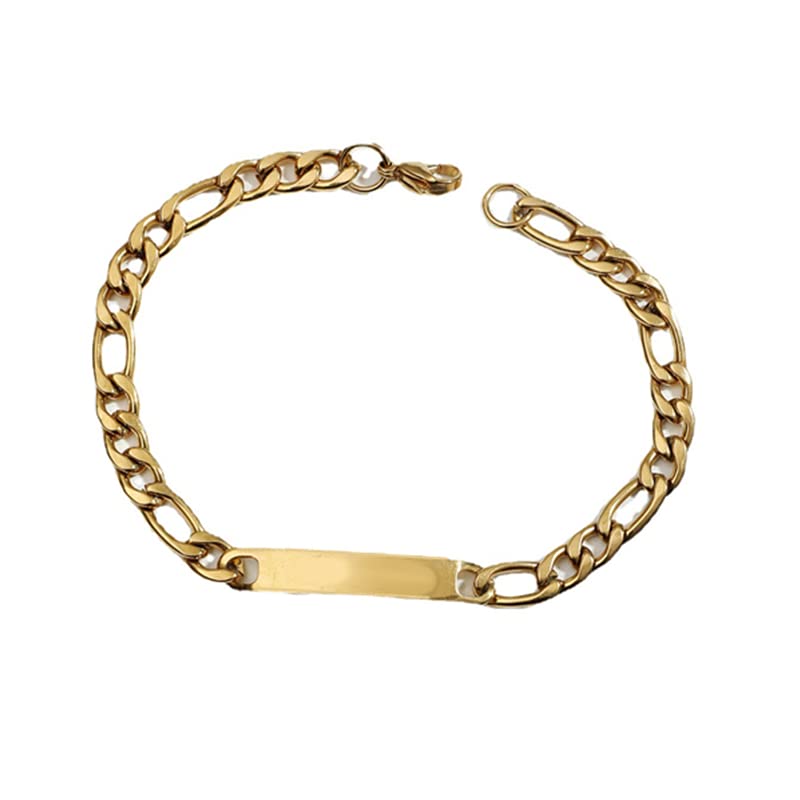 Picture of Unique Bracelet for Men-Chain Bracelet For Men - Gold