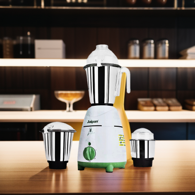 Picture of Jaipan Family Mate 850 WATT 3 in 1 Mixer Grinder Multicolor