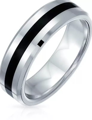 Picture of Stainless Chain Finger Ring- Steel Ring Finger - Finger Ring For Men