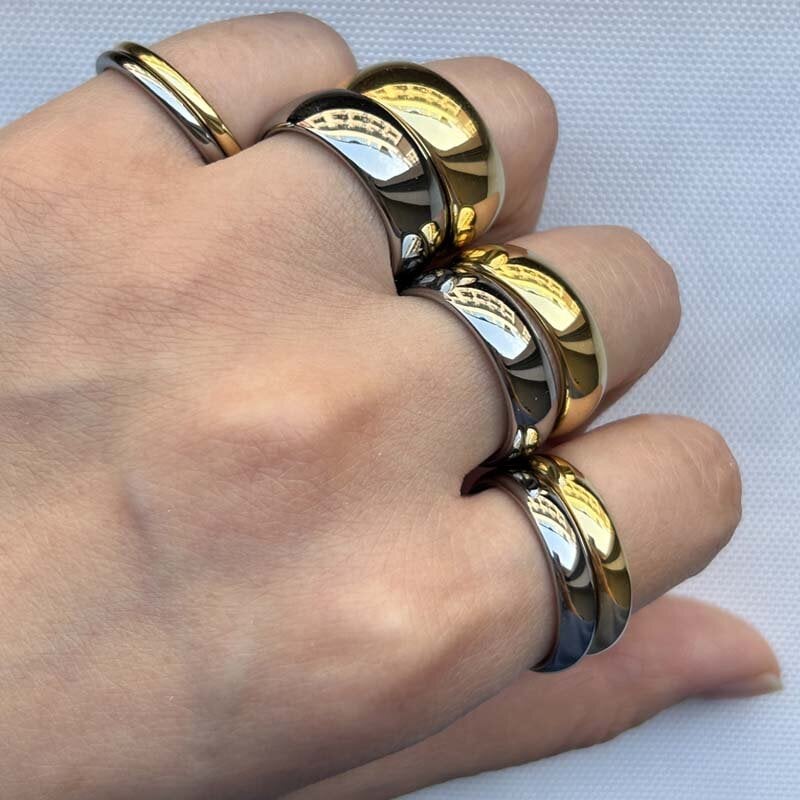 Picture of Lifestyle Stainless Steel Finger Ring For Men