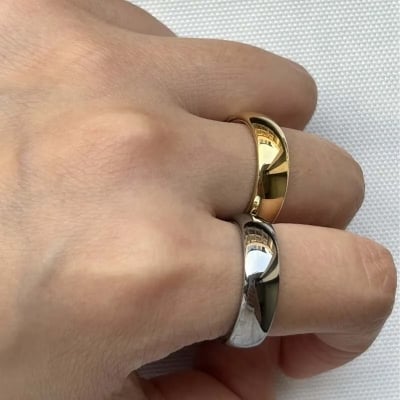Picture of Lifestyle Stainless Steel Finger Ring For Men