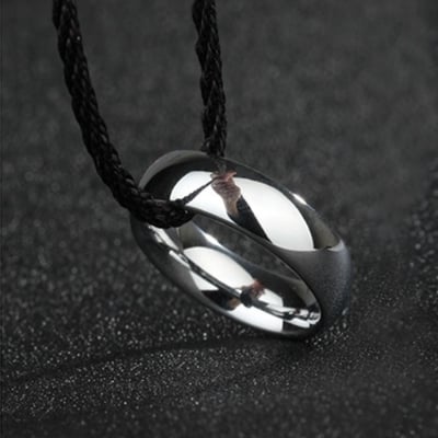 Picture of Steel Finger Ring- Fashionable Man's Finger Ring - Silver
