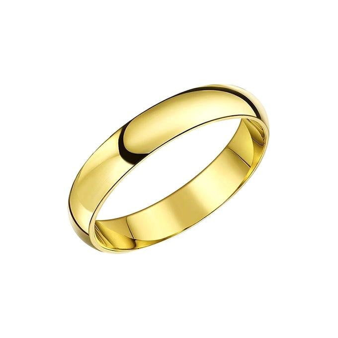 Picture of Finger Ring For Men- Stainless Steel Finger Ring For Men - Gold