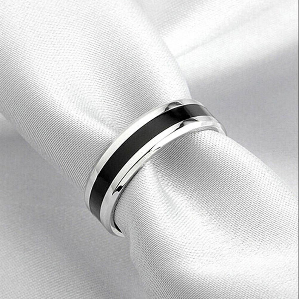 Picture of Stainless Steel Finger Ring For Men- Ring For Men - Silver