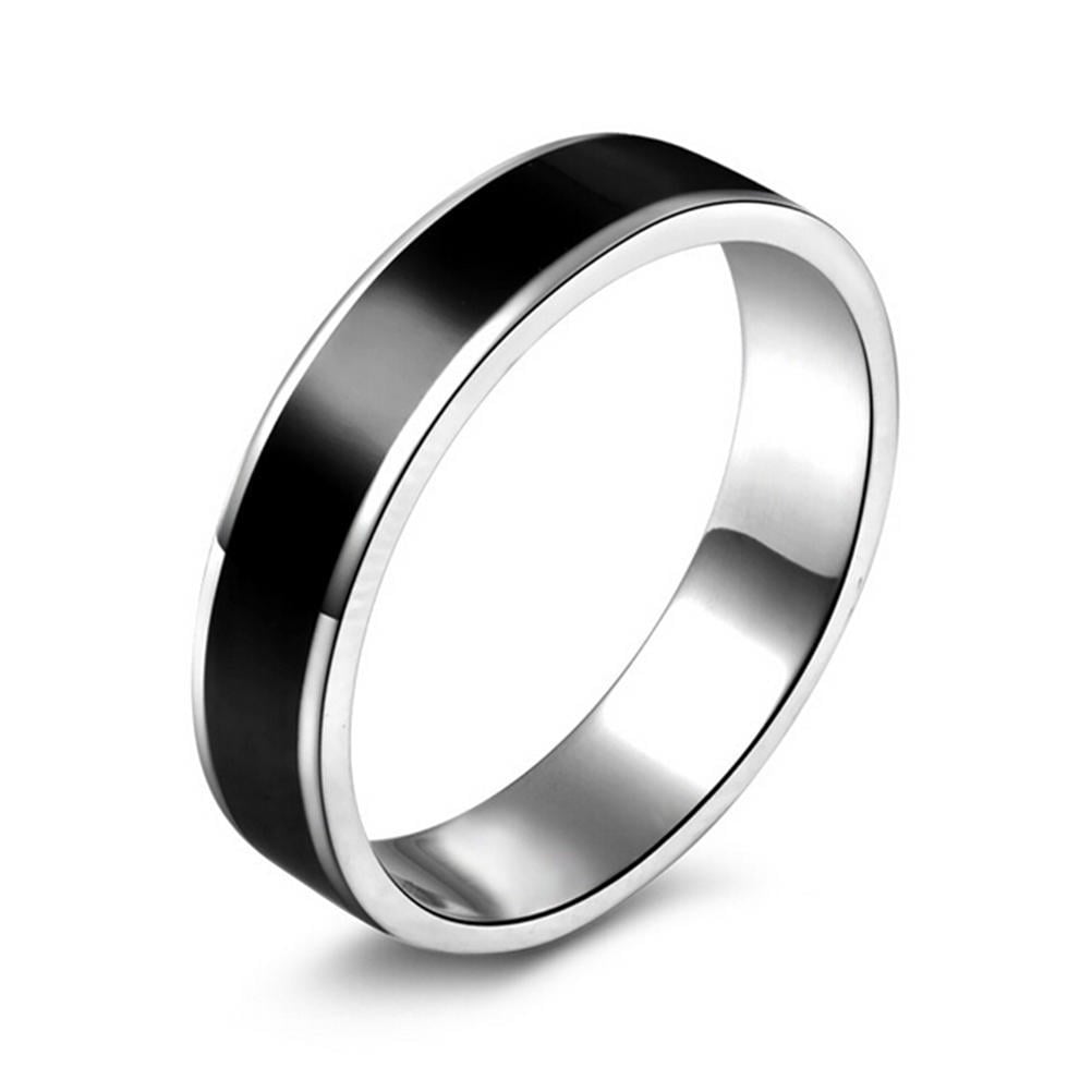 Picture of Stainless Steel Finger Ring For Men- Ring For Men - Silver