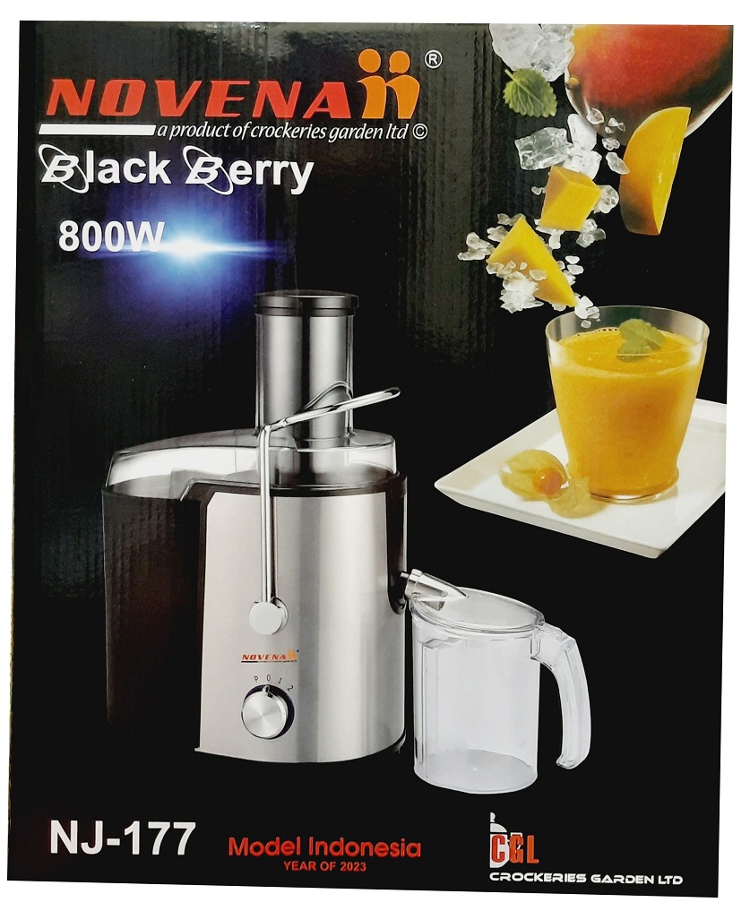 Picture of NOVENA NJ-177 ELECTRIC JUICER MACHINE 800 WATT Multicolor