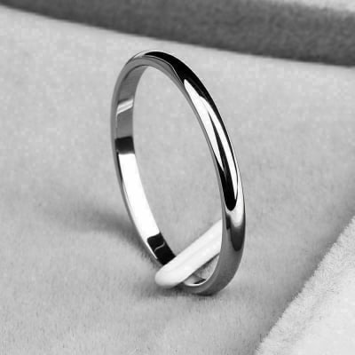 Picture of Lifestyle Stainless Steel Finger Ring For Men - Silver