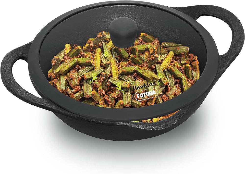 Picture of Hawkins Futura Cast Iron Frying Pan 24 cm Diameter CIF24G Multicolor
