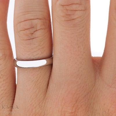 Picture of Lifestyle Stainless Steel Finger Ring For Men - Silver