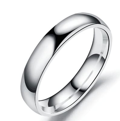 Picture of Stainless Steel Finger Ring For Men- Ring For Men - Silver
