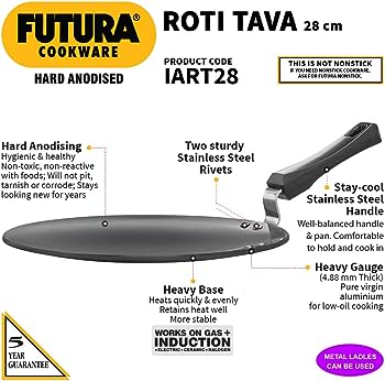 Picture of Hawkins Futura Nonstick Tava 28 cm IART28 INDUCTION Black
