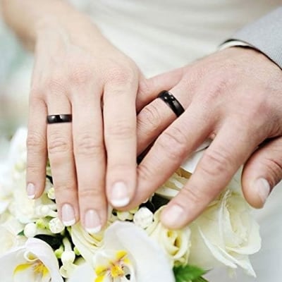 Picture of New Ring Portable Finger- Ring For Men And Women - Black