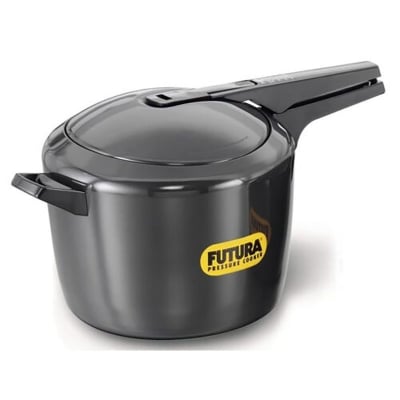 Picture of 9 Liter Futura Hard Anodized Pressure Cooker Multicolor