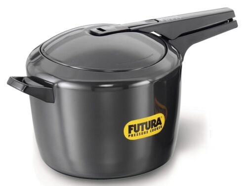 Picture of 9 Liter Futura Hard Anodized Pressure Cooker Multicolor