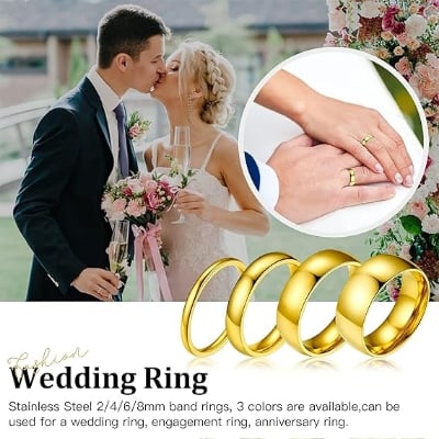 Picture of Stainless Steel Finger Ring For Men/Women - Lifestyle