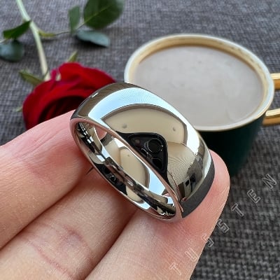 Picture of Stainless Steel Finger Ring For Men - Lifestyle - Silver