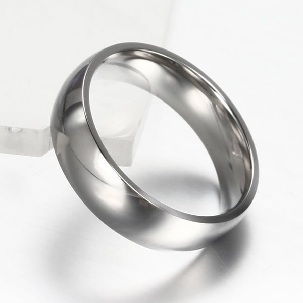 Picture of Stainless Steel Finger Ring For Men - Lifestyle - Silver