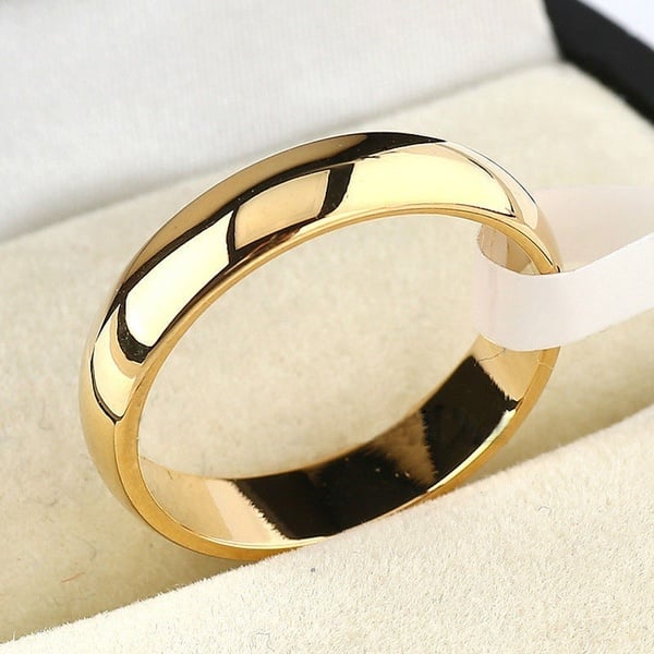 Picture of Men's Lifestyle Stainless Steel Finger Ring - Gold