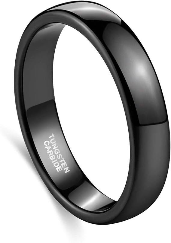 Picture of Stainless Steel Finger Ring For Men - Lifestyle - Black