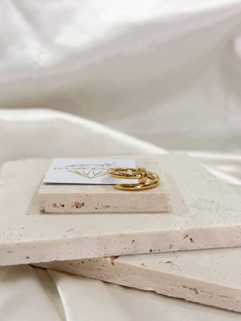 Picture of New Ring Portable Finger- Ring For Women - Gold