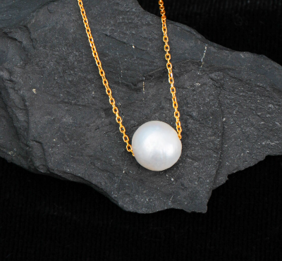 Picture of Fashionable Rounded Snake Chain Necklace-FashionAble Snake Chain
