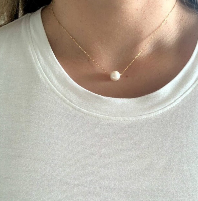 Picture of Fashionable Rounded Snake Chain Necklace-FashionAble Snake Chain