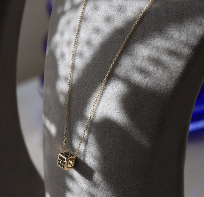 Picture of Simple Fashionable Necklace Necklace- Fashion Chain Locket - Gold