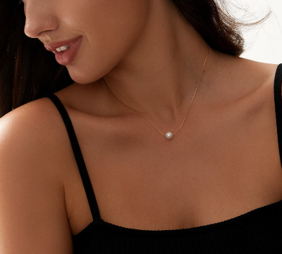 Picture of Luxury & Flat Snake Chain Necklace Fashion Locket- Fashionable Locket - Gold