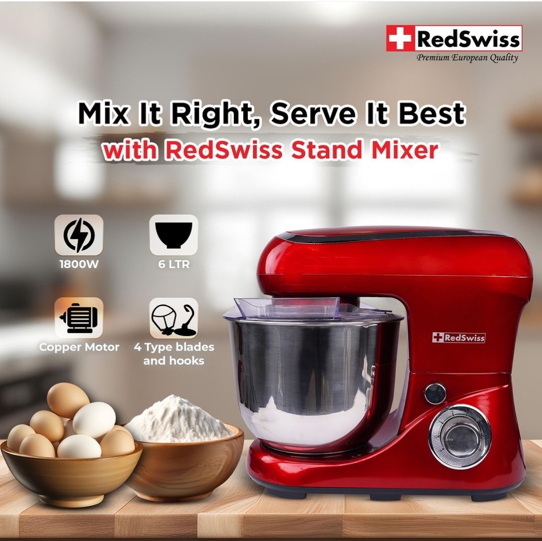 Picture of RedSwiss 6 Liter Commercial Stand Mixer RSSM-301 Multicolor
