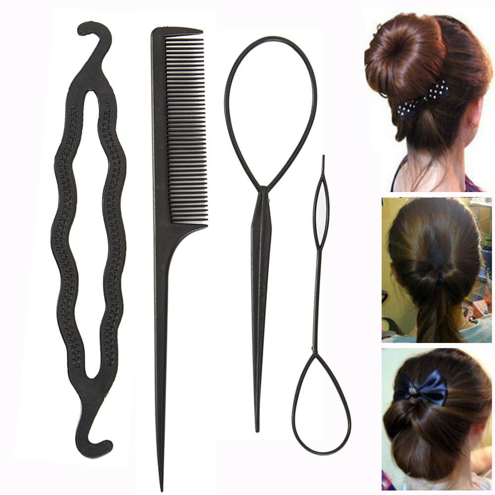 Picture of Very simple to make a beautiful style your Hair - Black