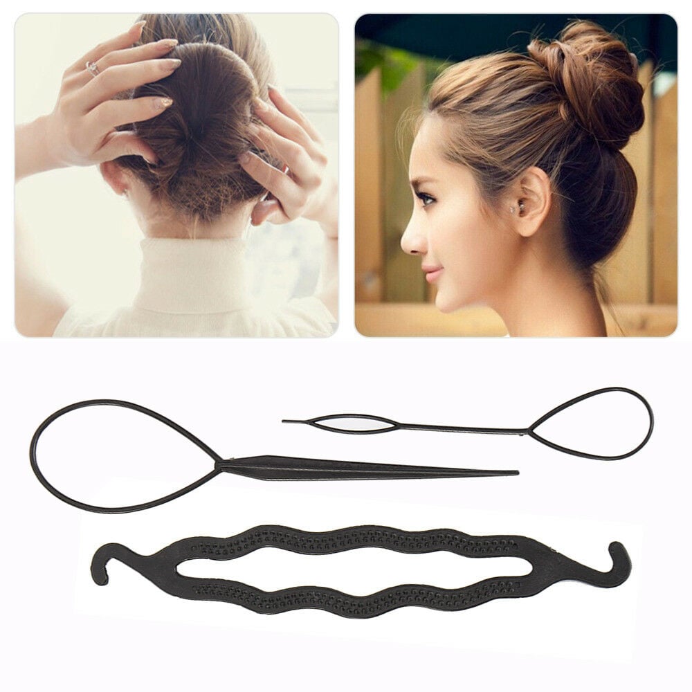 Picture of Very simple to make a beautiful style your Hair - Black