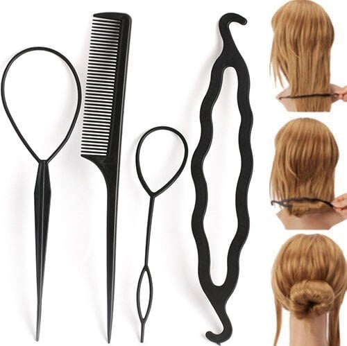 Picture of Very simple to make a beautiful style your Hair - Black