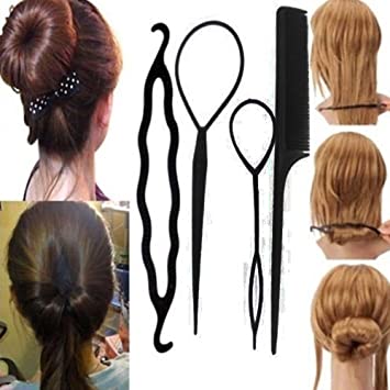 Picture of Very simple to make a beautiful style your Hair - Black