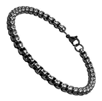 Picture of Attractive Bracelet For Men-Best Bracelet - Black