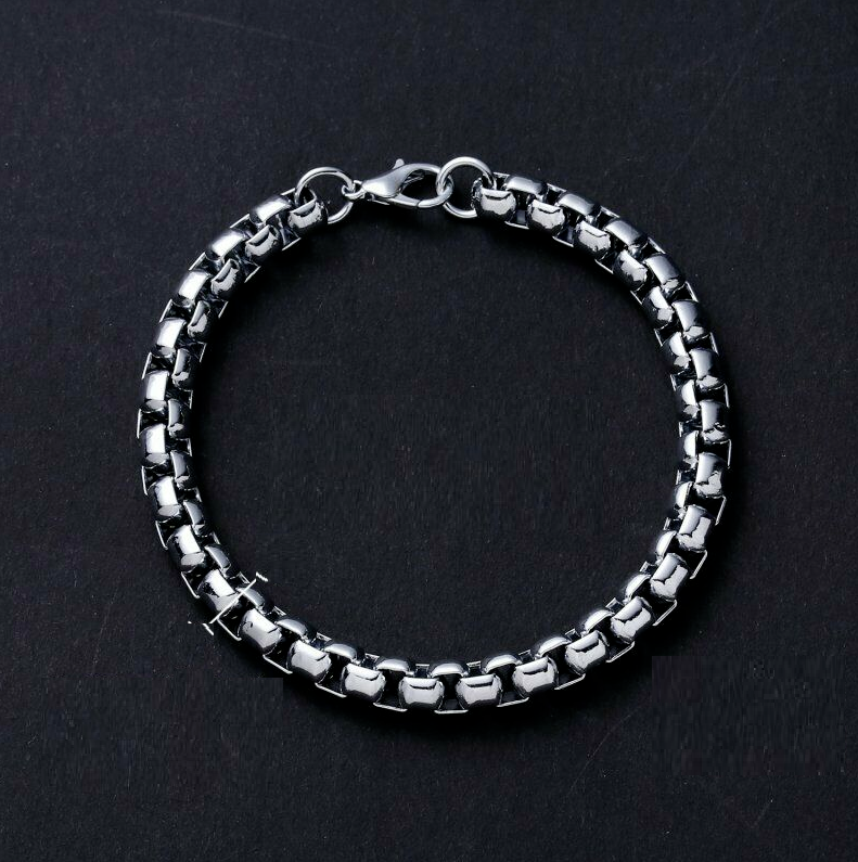 Picture of Rope Bracelet for Men-New Bracelet - Silver