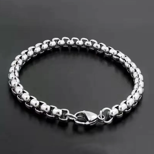 Picture of Rope Bracelet for Men-New Bracelet - Silver