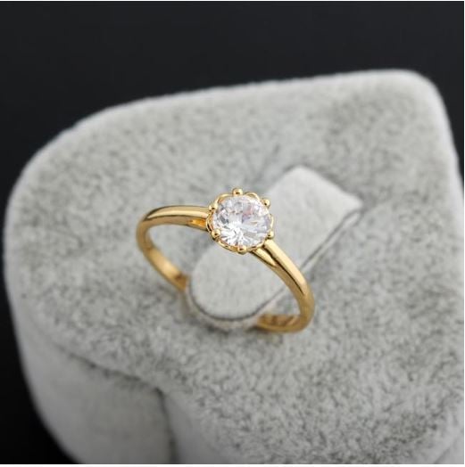 Picture of Luxury Design Trendy Finger Rings For Women - Gold