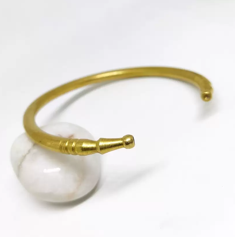 Picture of Stainless Steel Kada for Men Bracelet - Gold