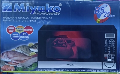 Picture of Miyako 25 Liter Micro convection oven MD-90D25ASPRIII-B5 Multicolor