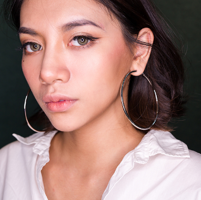 Picture of Stylish Design Fashion Ear Ring For Women- 1Pair - Silver