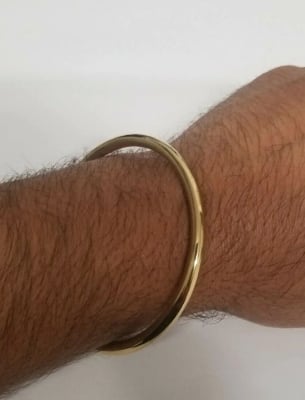 Picture of Stainless Steel Bracelets For Man- Bracelet For Men - Gold