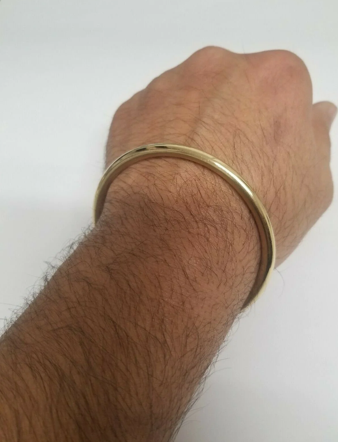 Picture of Stainless Steel Bracelets For Man- Bracelet For Men - Gold