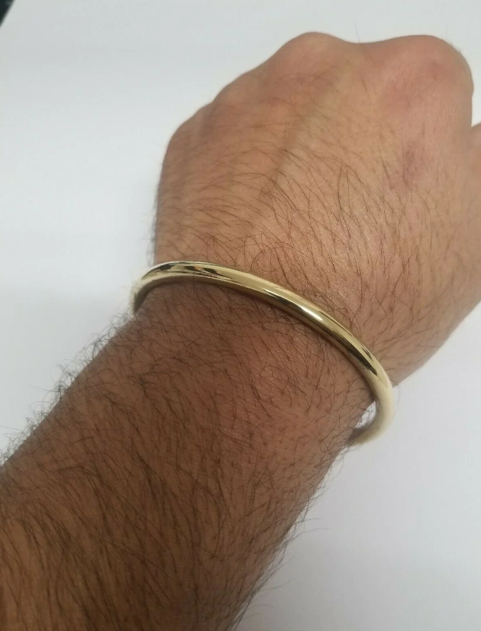 Picture of Stainless Steel  Bracelet-Round Bracelets - Gold