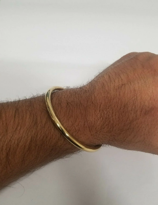 Picture of Stainless Steel  Bracelet-Round Bracelets - Gold