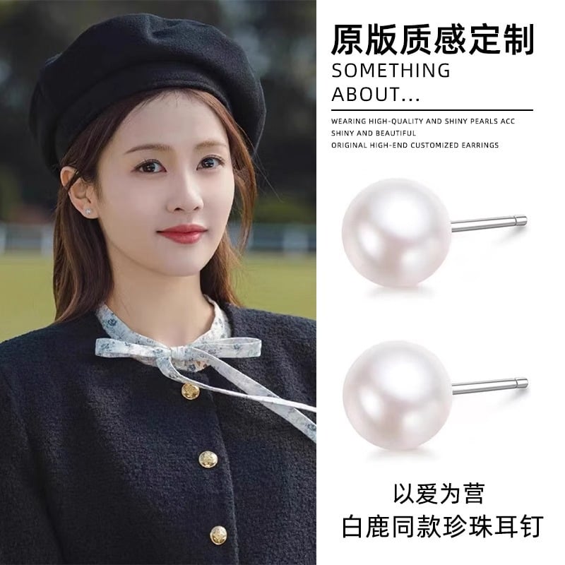 Picture of Round Ear Hoop Earrings Anti Allergy Women's Fashion Jewelry Gift-1Pair